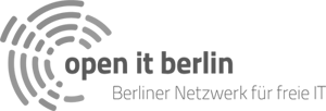 Logo des Berliner Netzwerkes für freie IT; open it berlin